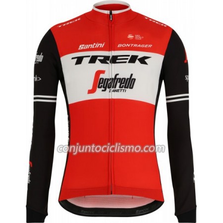 Maillot mangas largas 2019 Trek-Segafredo N001